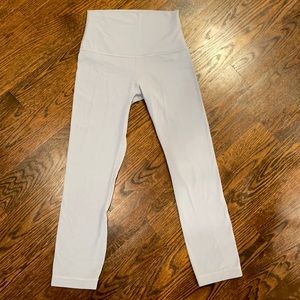 Lululemon high rise align crop leggings